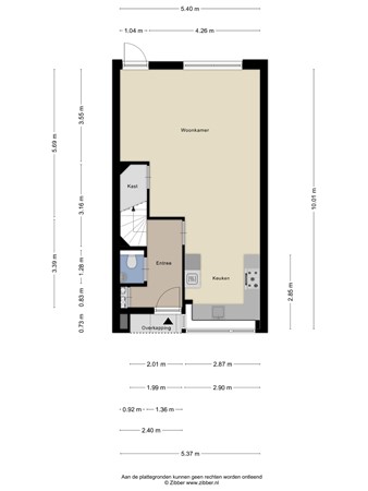 Floorplan - Baanderherenweg 83, 5282 RE Boxtel